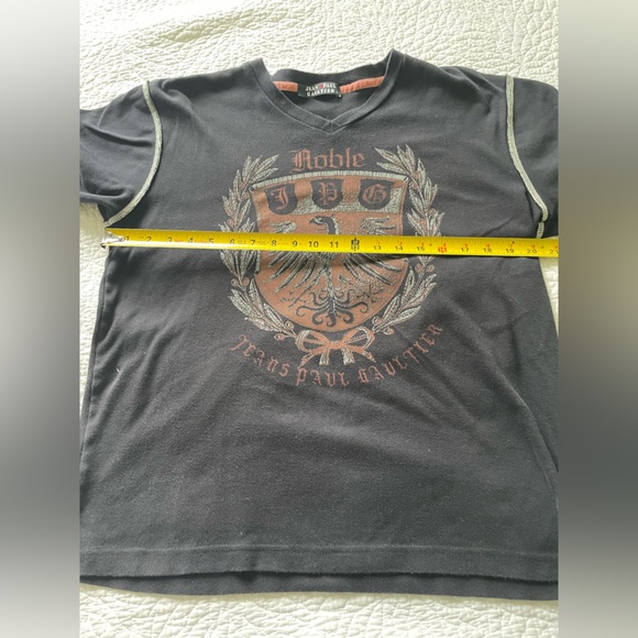 Men’s Vintage Jean Paul Gaultier T-shirt with Noble Phoenix Emblem Size Large - Picture 5 of 9